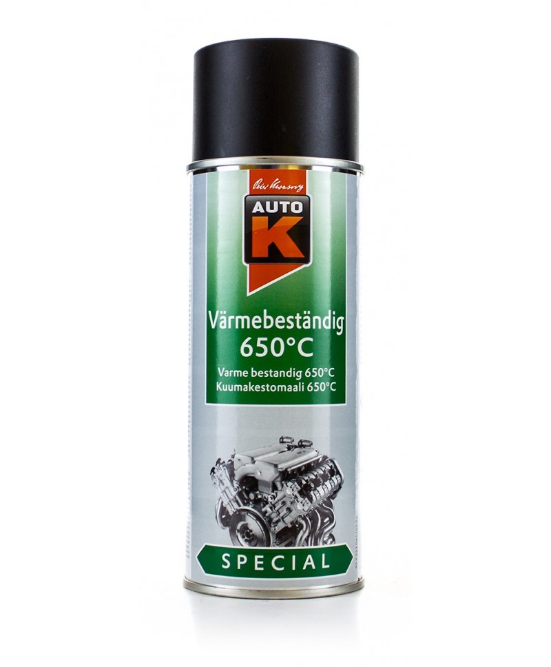 Auto-K Profesjonalny lakier żaroodporny spray 400 ml (650 st.C)