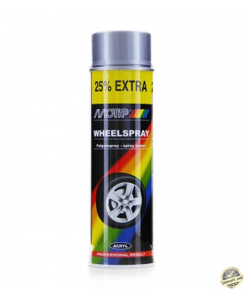 MOTIP - Srebrny spray do felg i kołpaków 500 ml